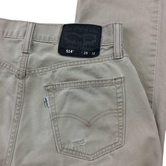 LEVI’S  |  514 Light Khaki Men’s Jeans 29 x 32 - Picture 6 of 9
